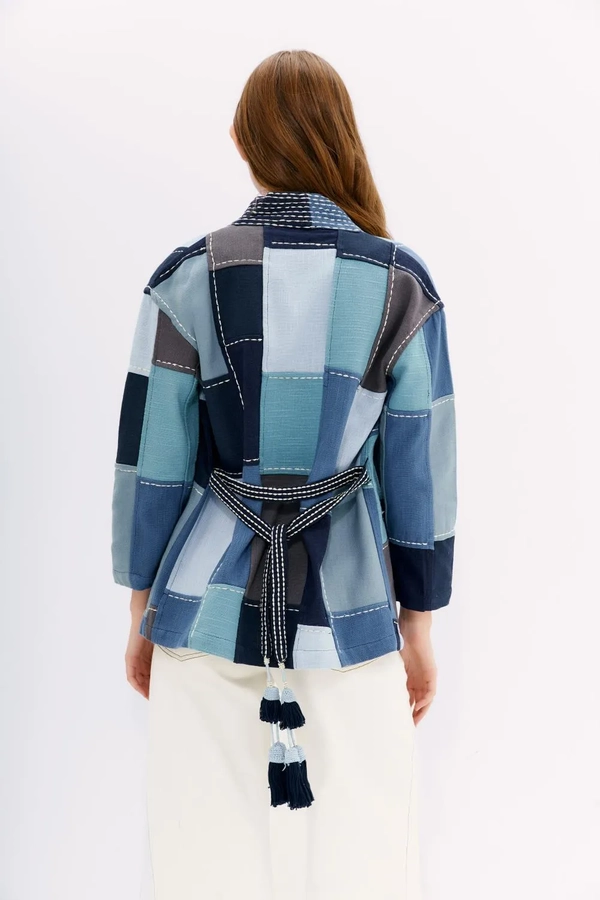 saco patch denim