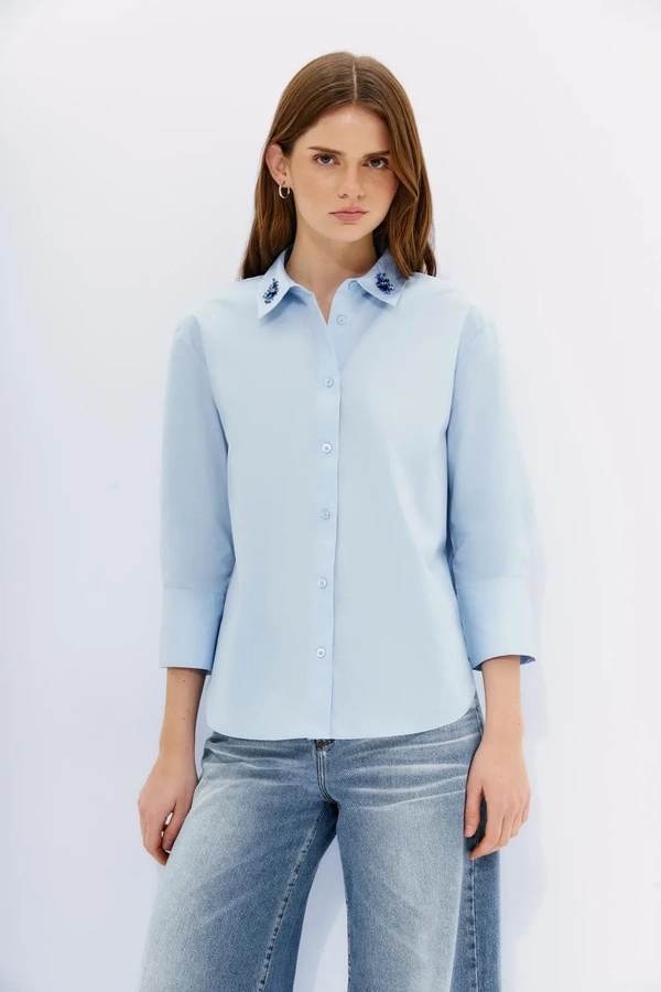 camisa jewel plain