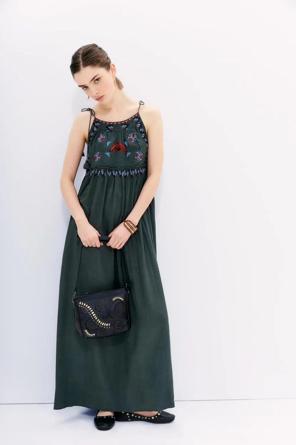 vestido gate long