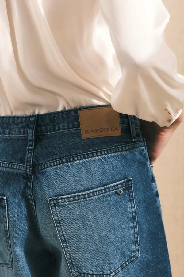bermuda flare denim