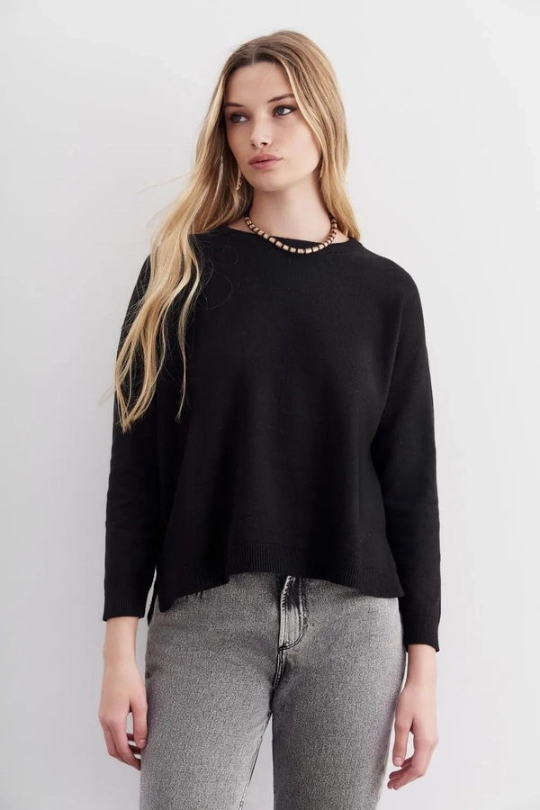 sweater brik plain