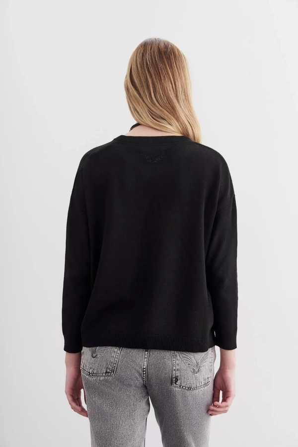 sweater brik plain