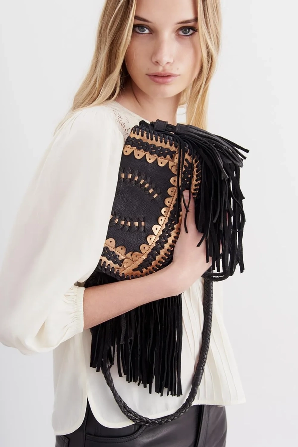 cartera golden braids mini