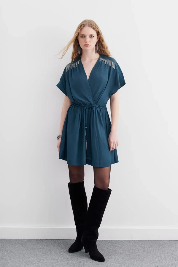vestido angie chain