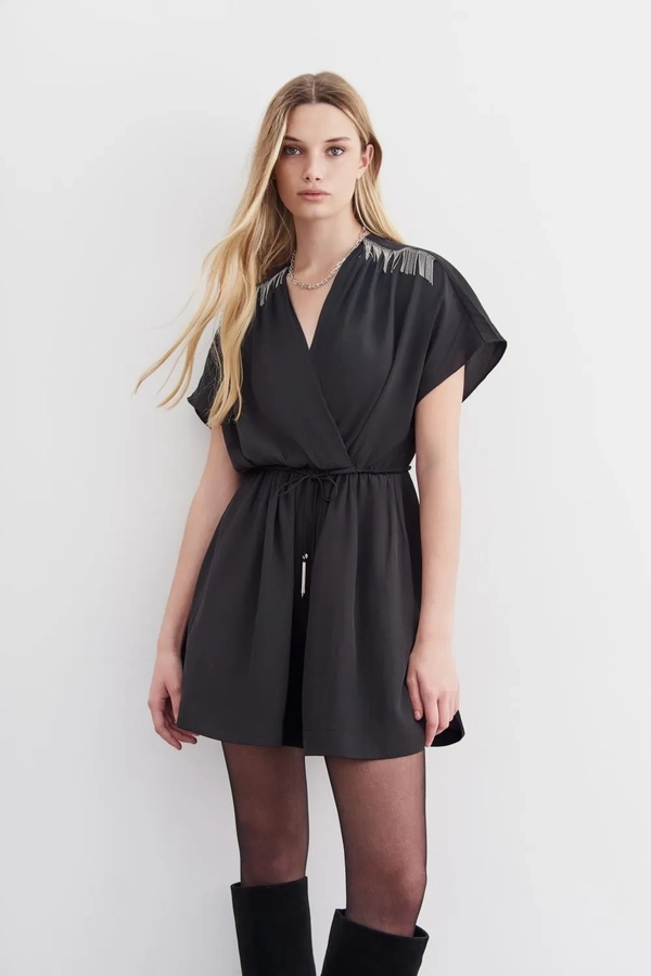 vestido angie chain