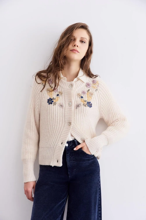 cardigan flower shinny