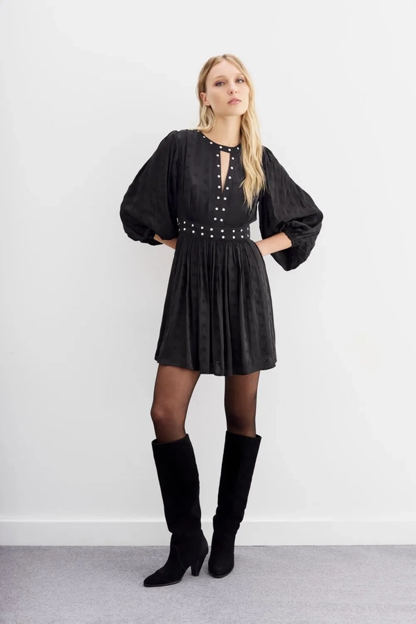 vestido onix short