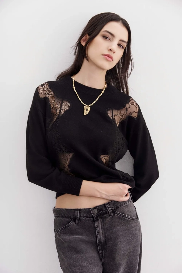 sweater lace new