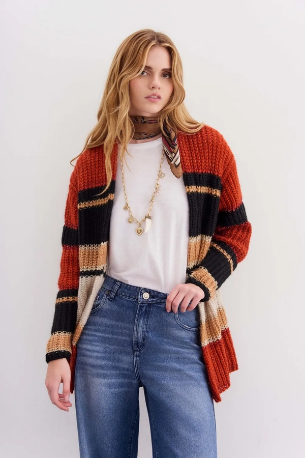cardigan shinny line