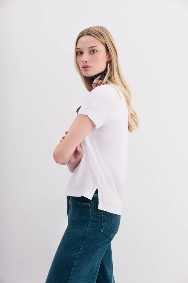 remera claire flame
