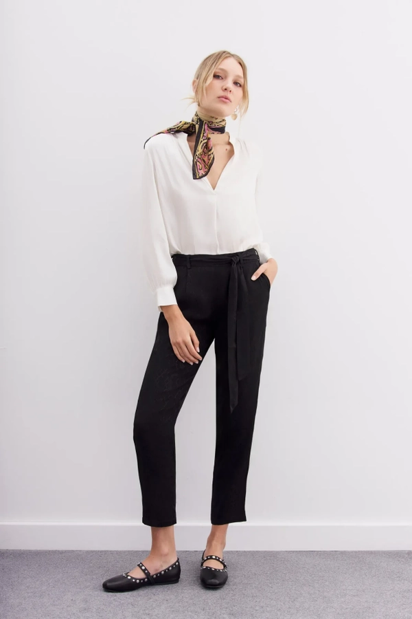 pantalon depeche jacquard