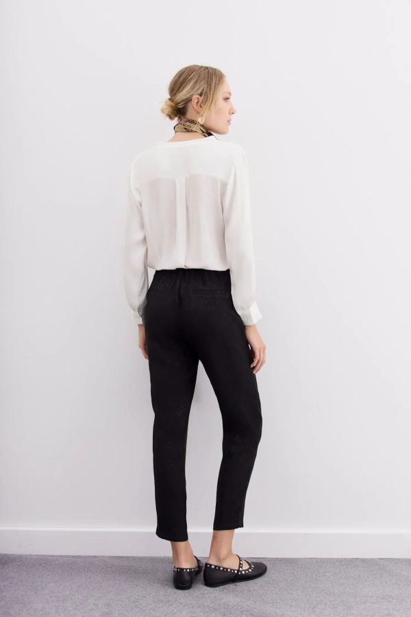 pantalon depeche jacquard