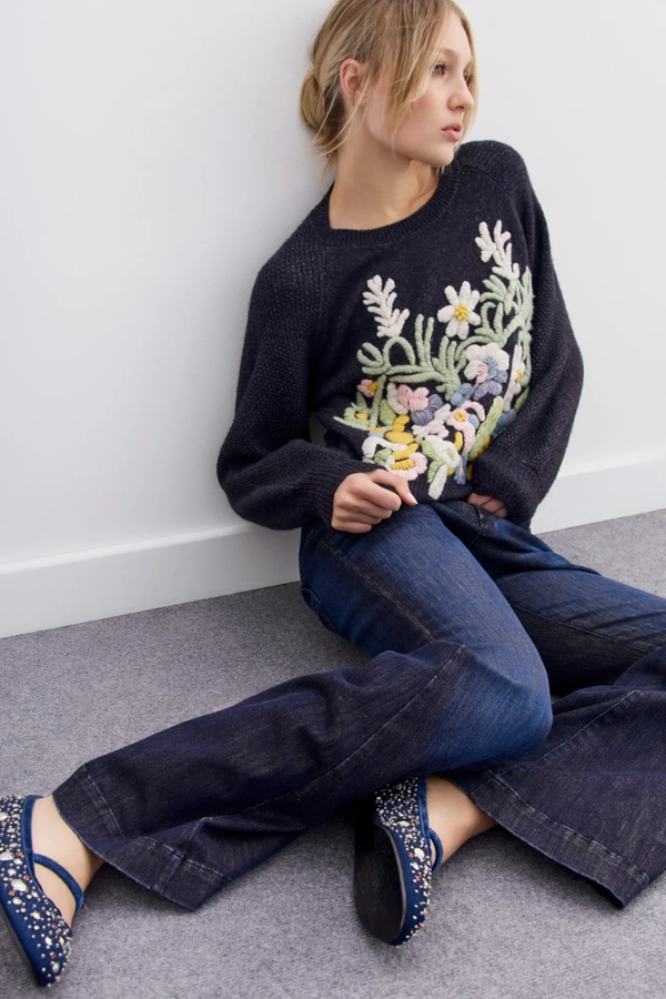 sweater mix rose
