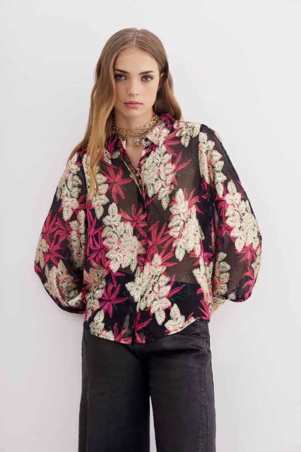 camisa loli lurex