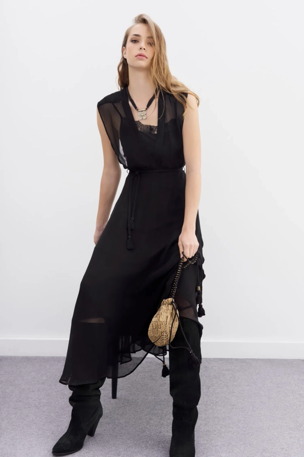 vestido cebra plain
