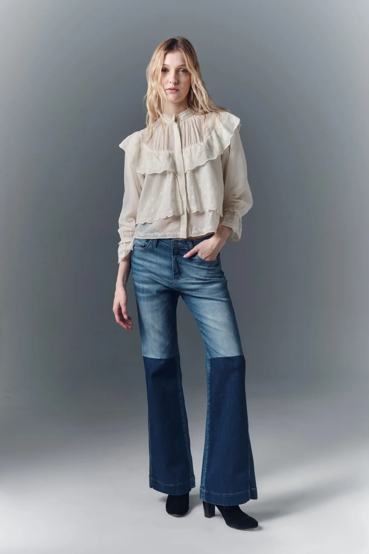 jean boho blue