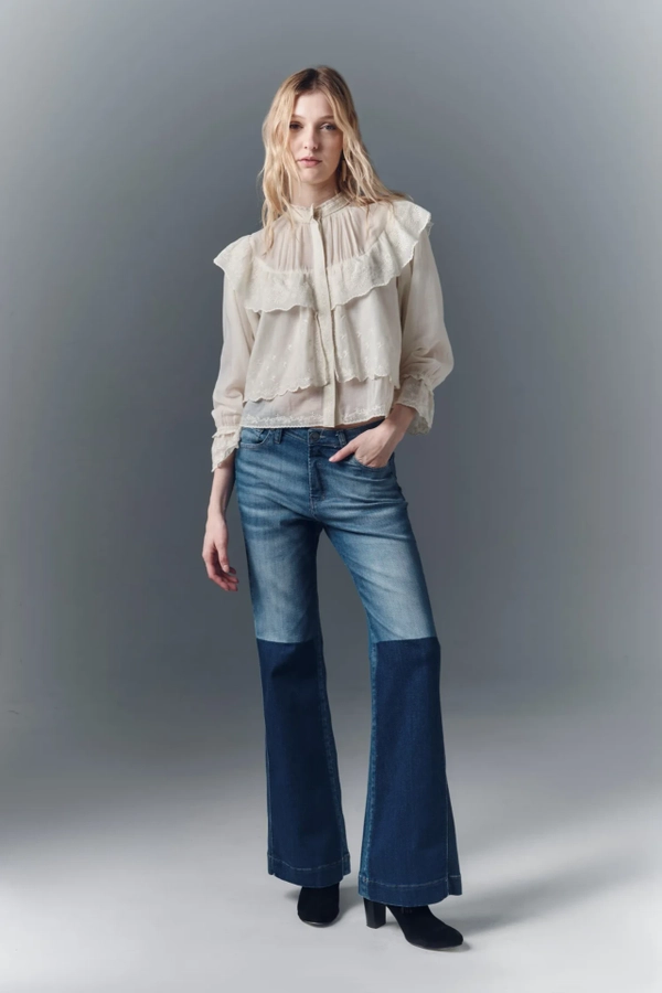 jean boho blue
