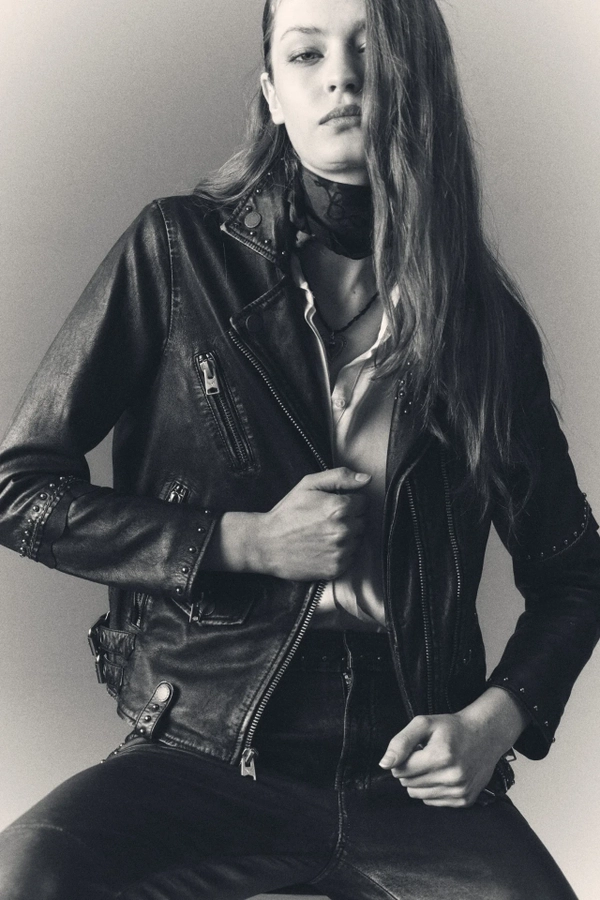 campera carrys cuero