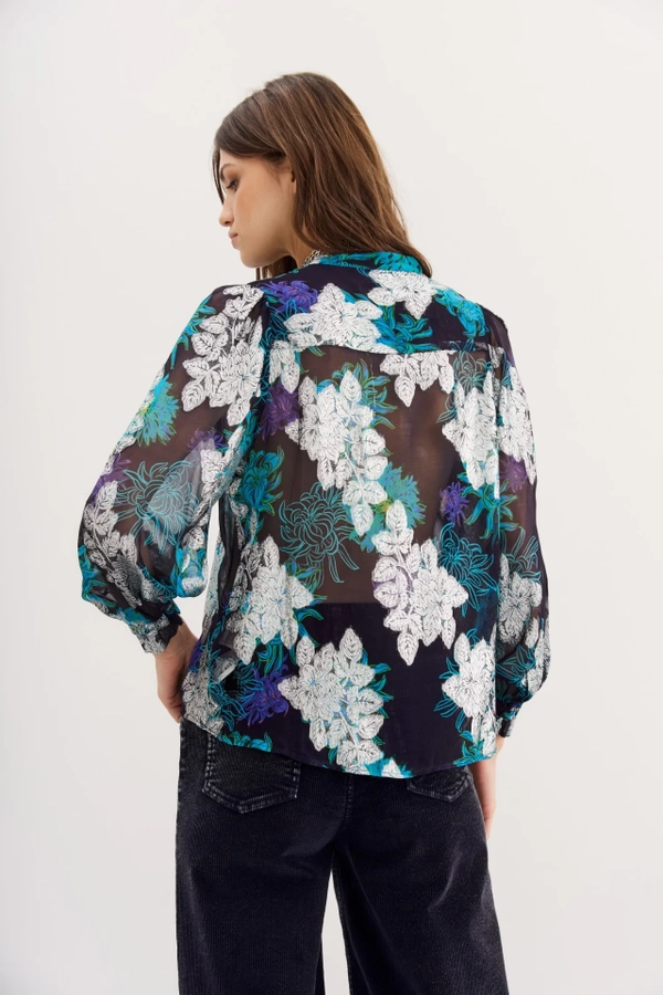camisa gina lurex