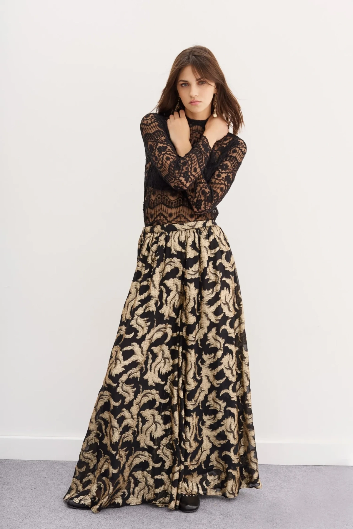 pantalon pierre lurex