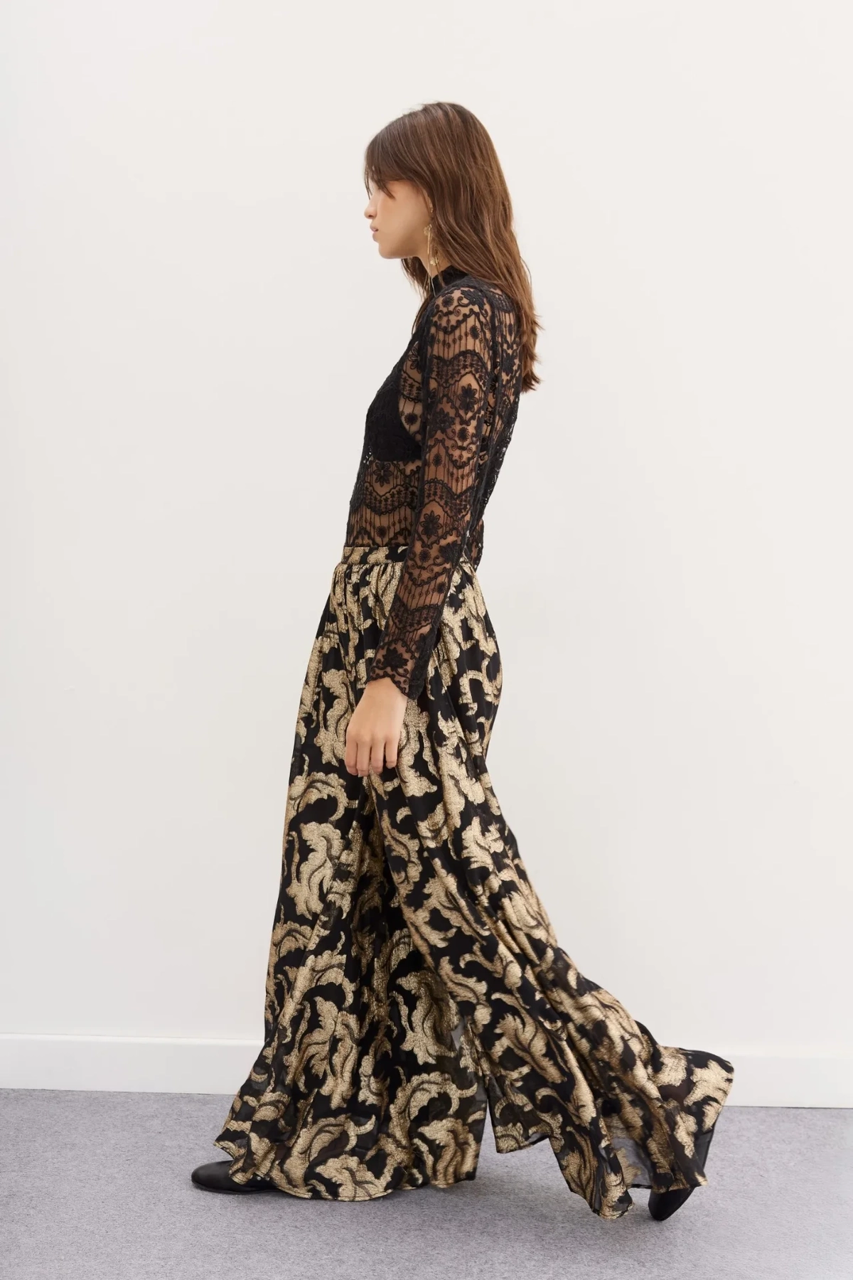 pantalon pierre lurex
