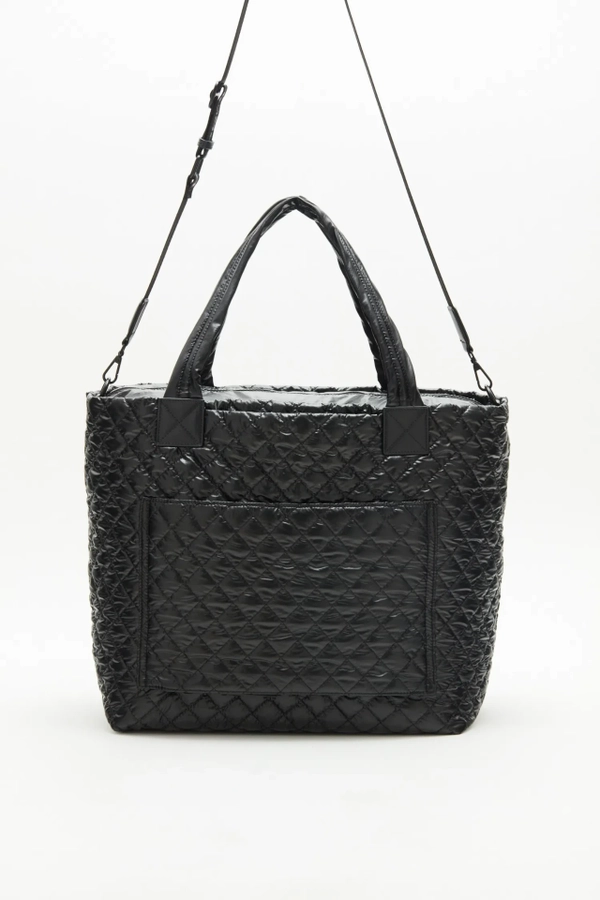 cartera tote big matelase