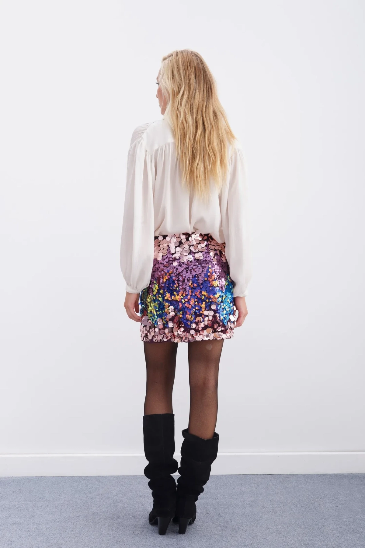 falda blanche