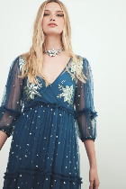 vestido shiki turquoise
