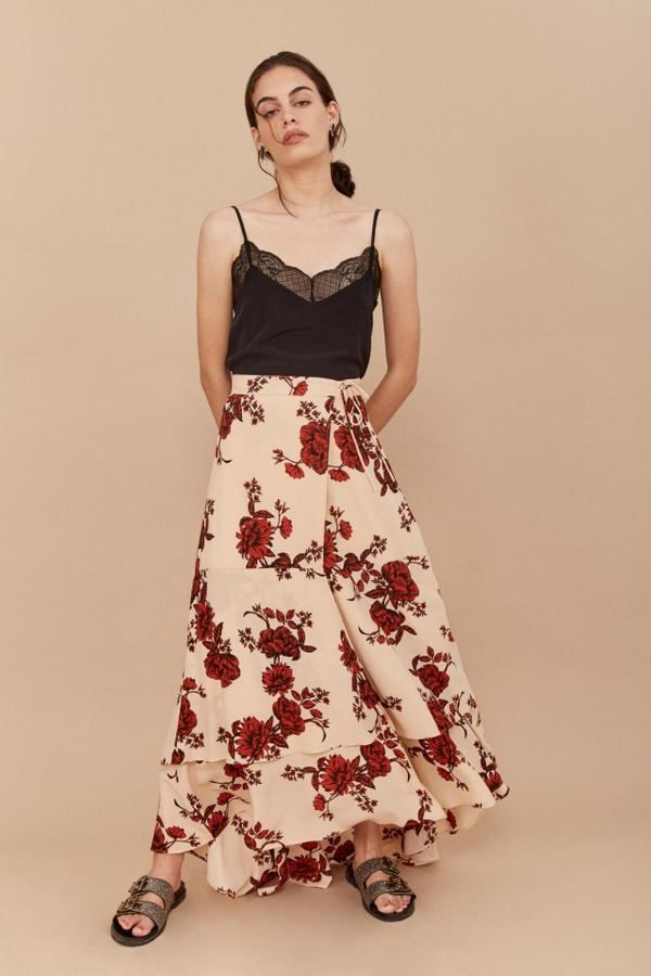 Falda Raona Floral