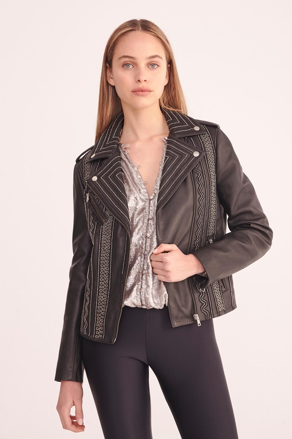 CAMPERA CHRISTIANE CUERO