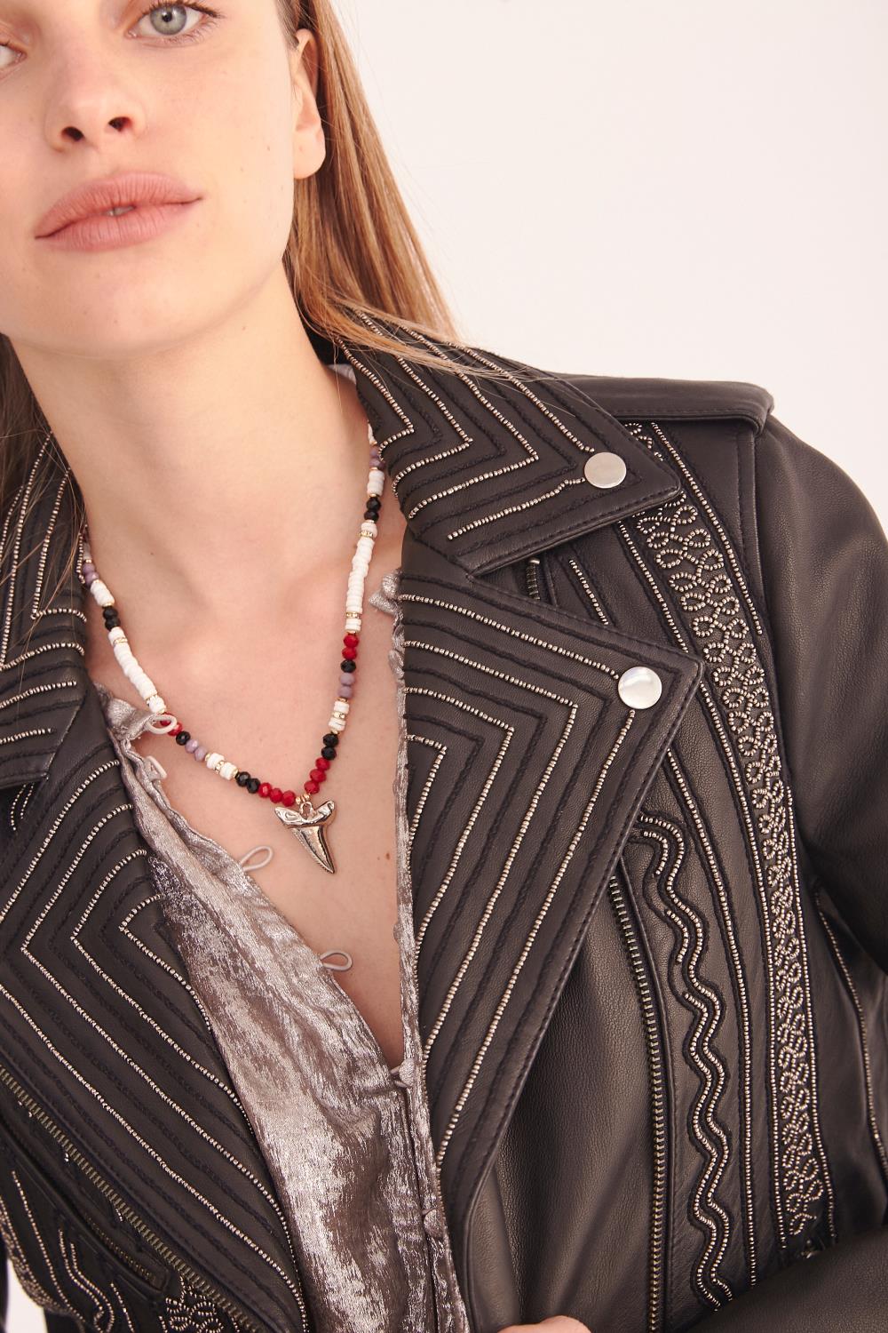 CAMPERA CHRISTIANE CUERO