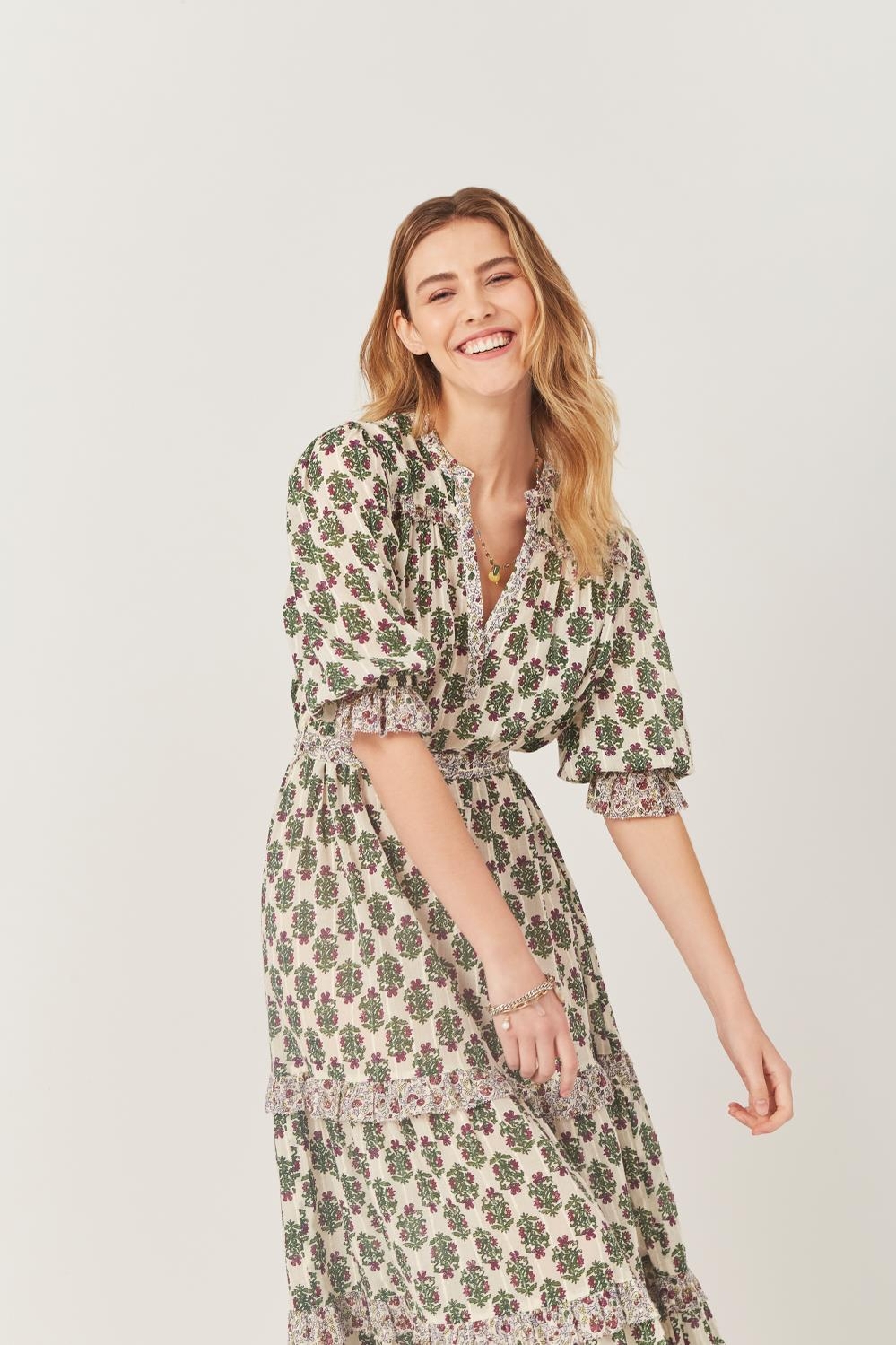 Vestido Paisley Flora