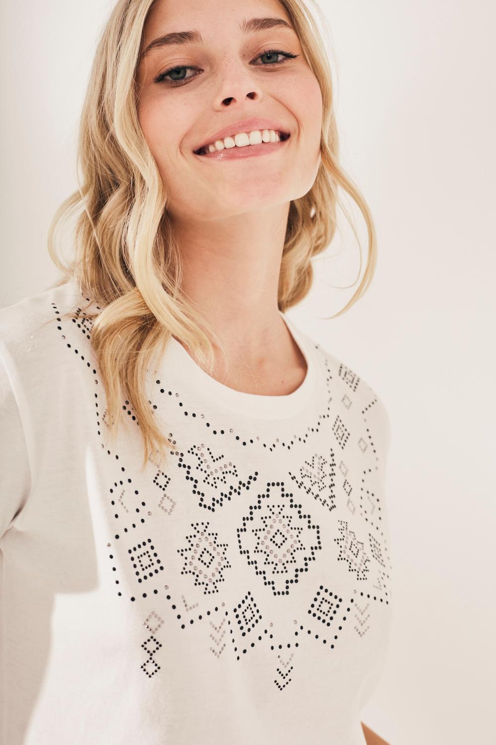 Remera Shiny Collar