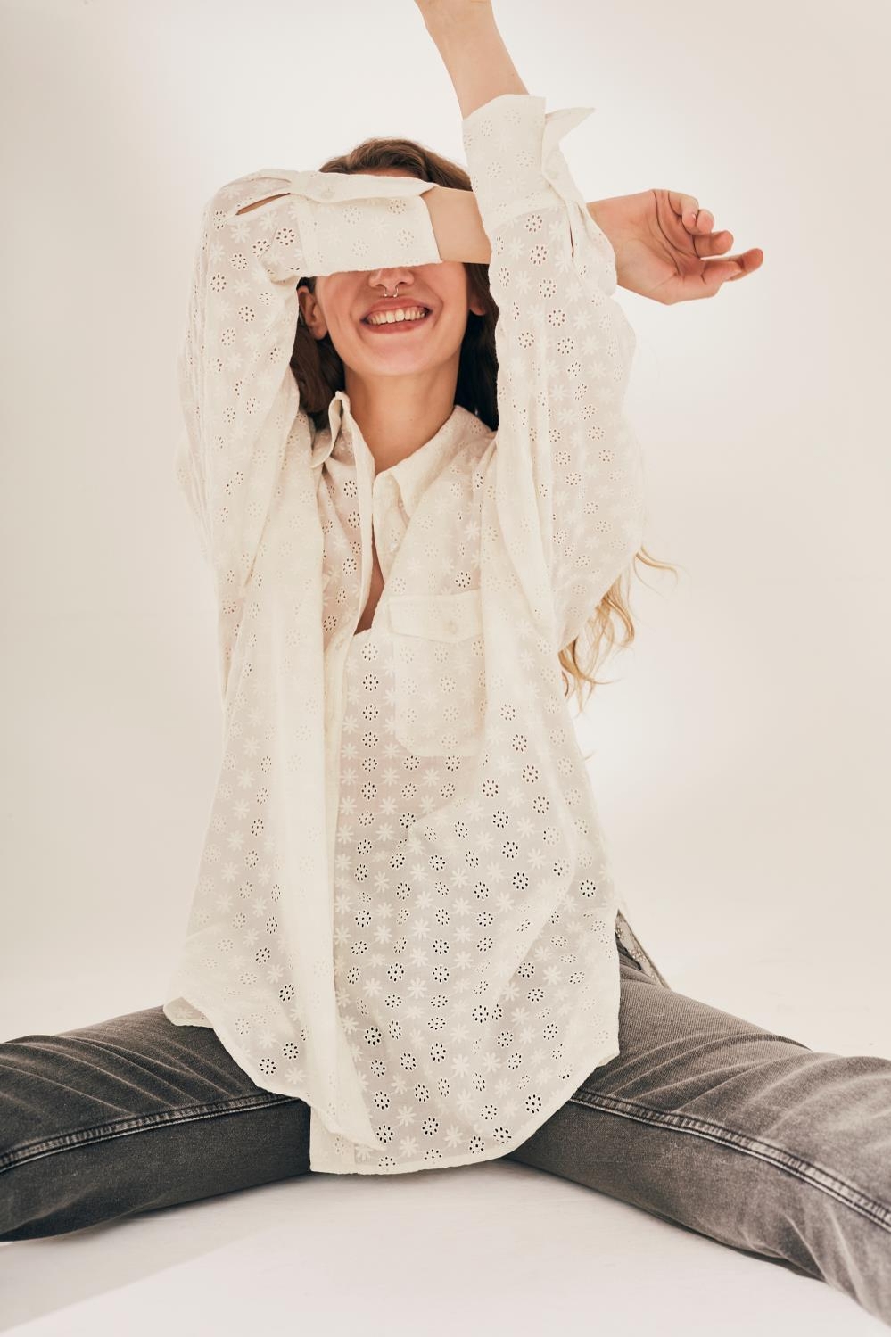 Camisa Lauchi Broderie