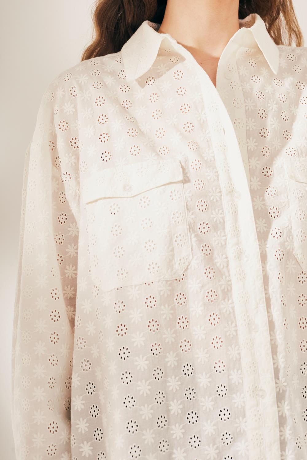 Camisa Lauchi Broderie