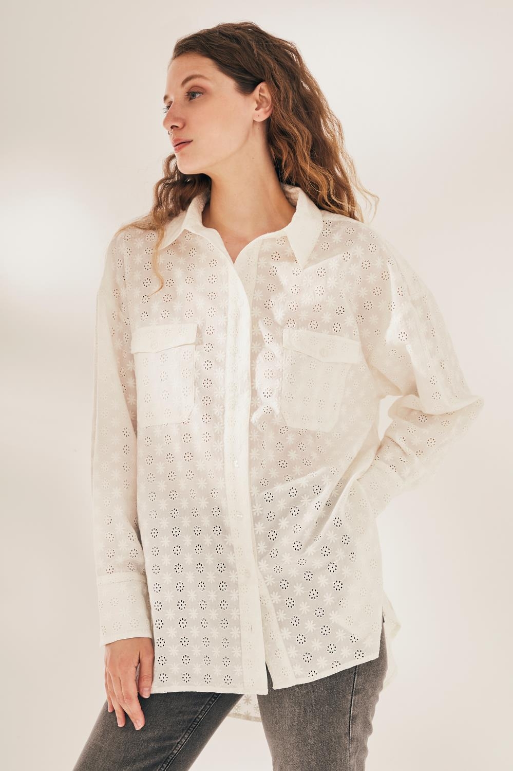 Camisa Lauchi Broderie