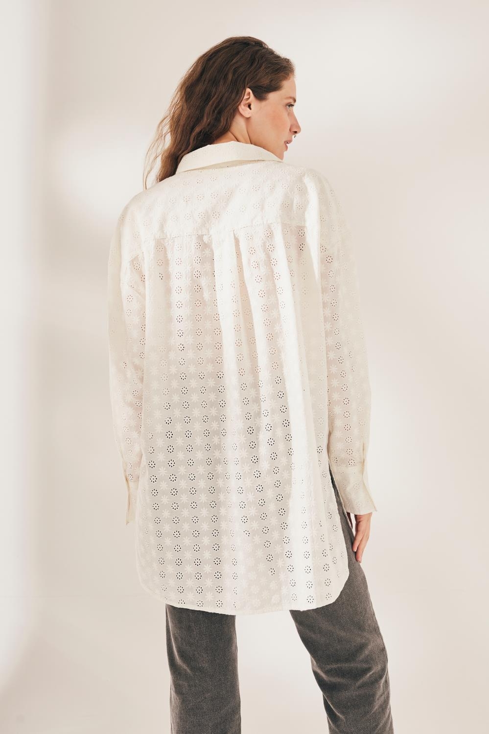 Camisa Lauchi Broderie