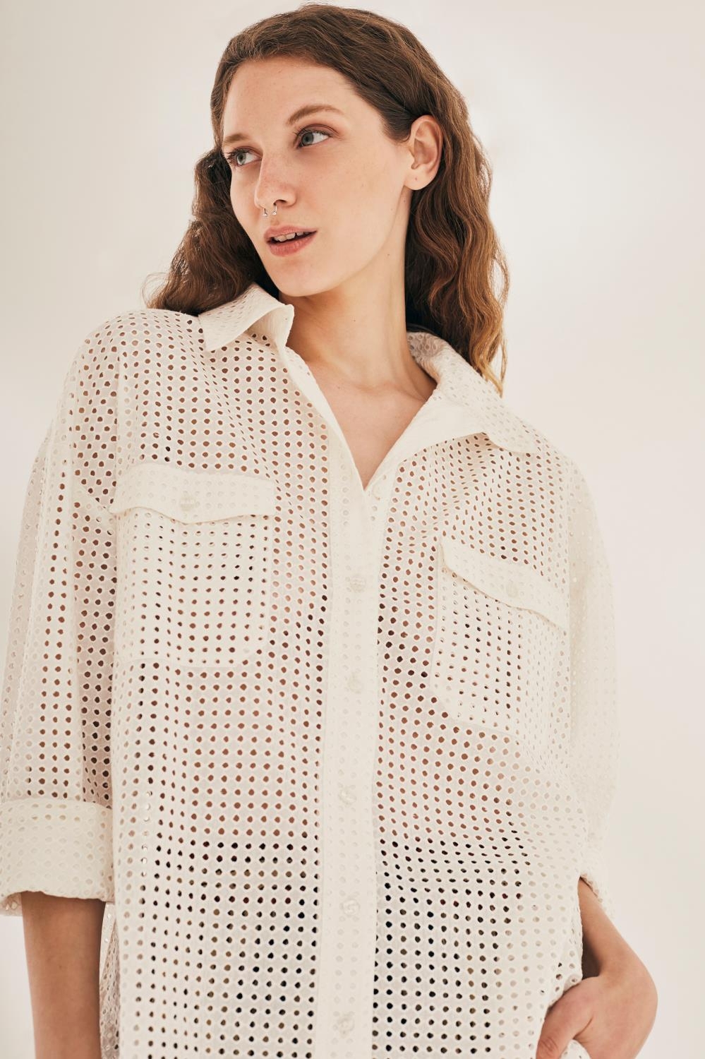 Camisa Lauchi Broderie New