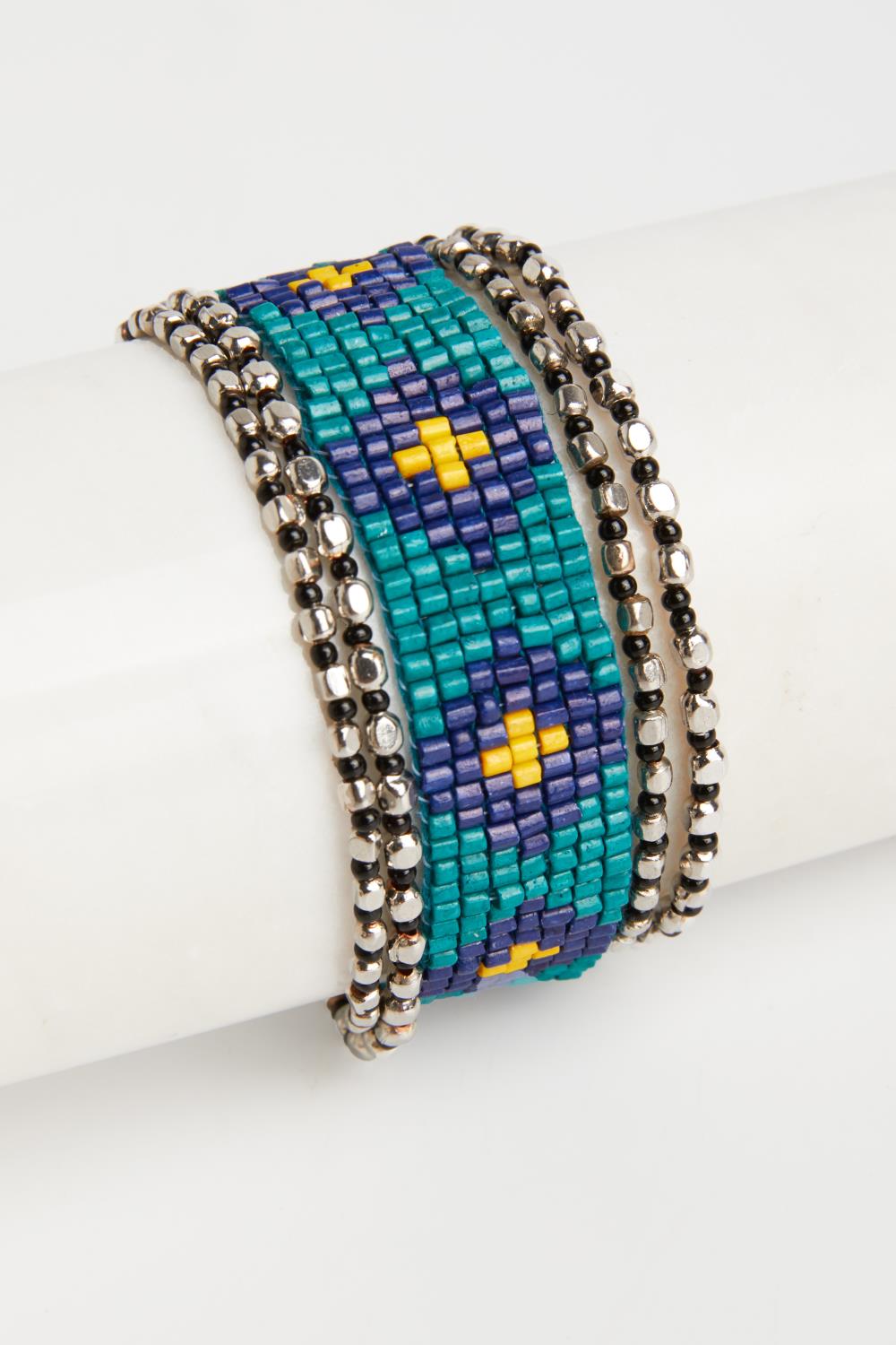 Pulsera Beads Azteca