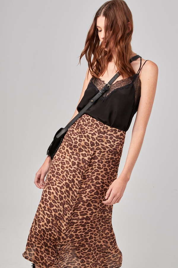 FALDA AMEDEE LEOPARD