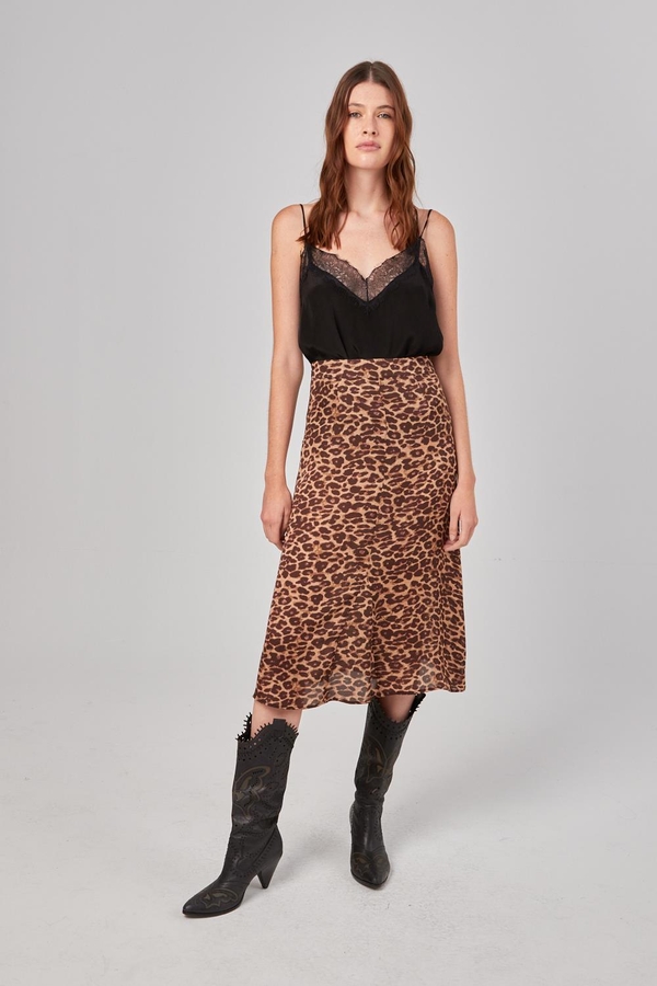 FALDA AMEDEE LEOPARD