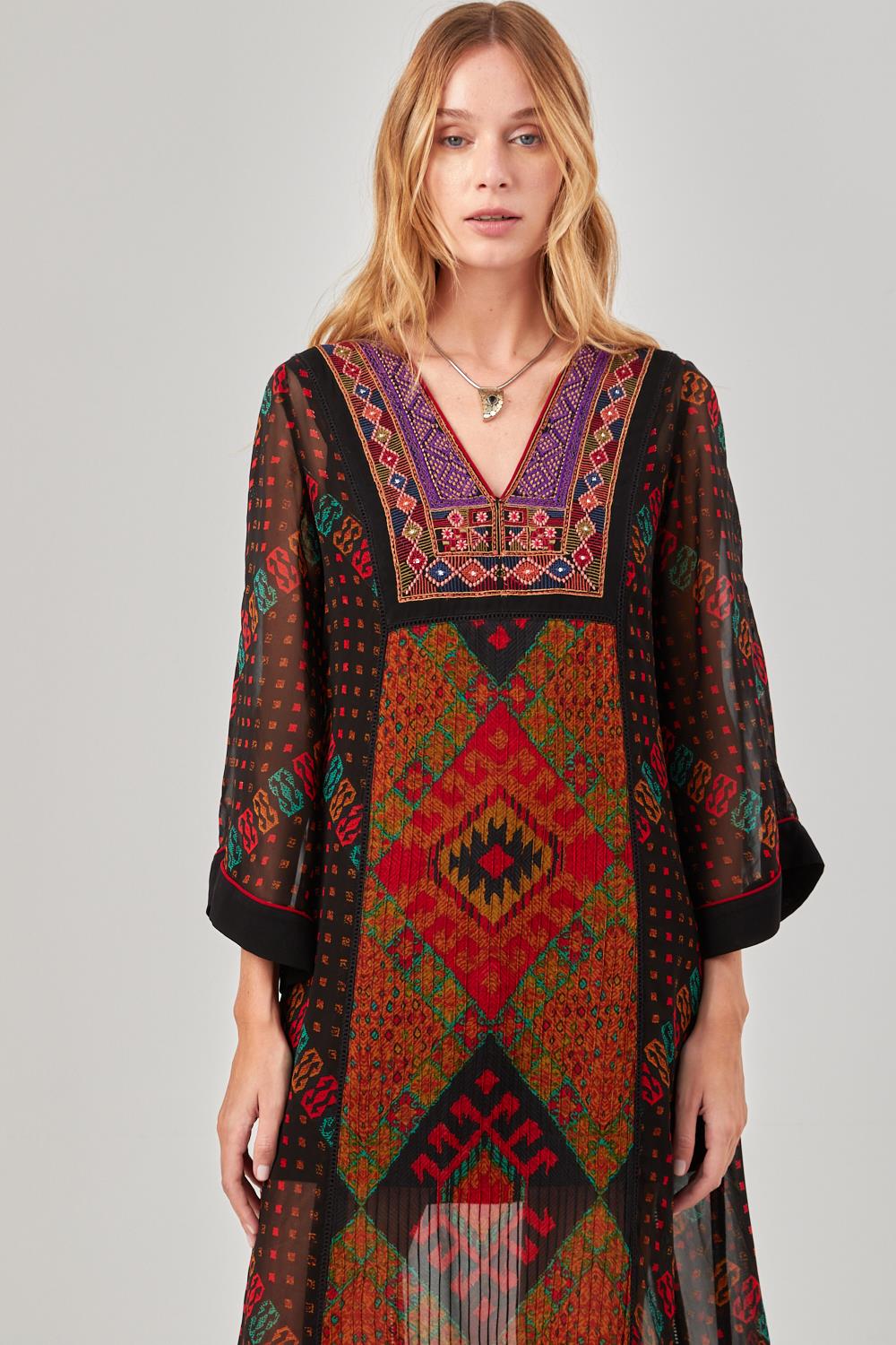 Vestido Manu Ani Print