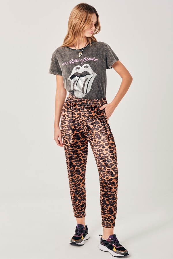 Babucha Leopard Velvet