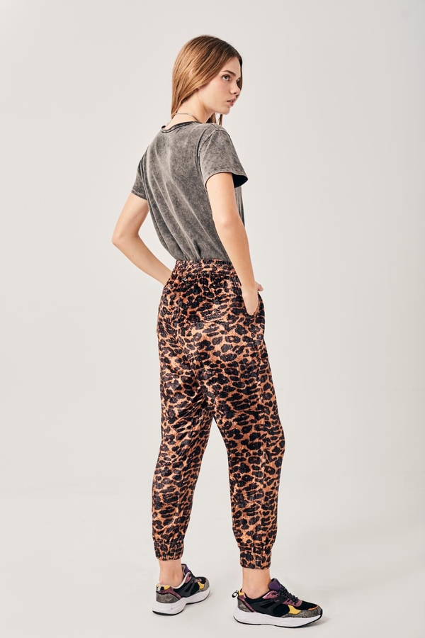 Babucha Leopard Velvet
