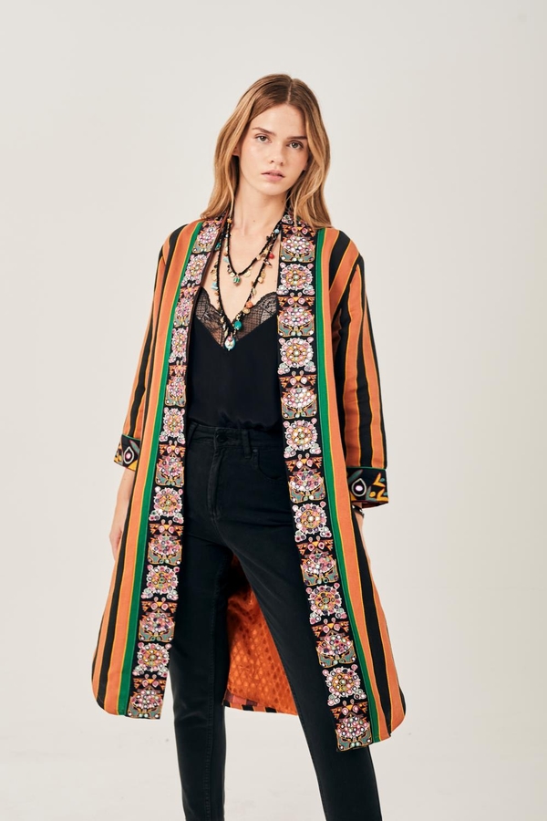SACO IKAT BLOODSTONE