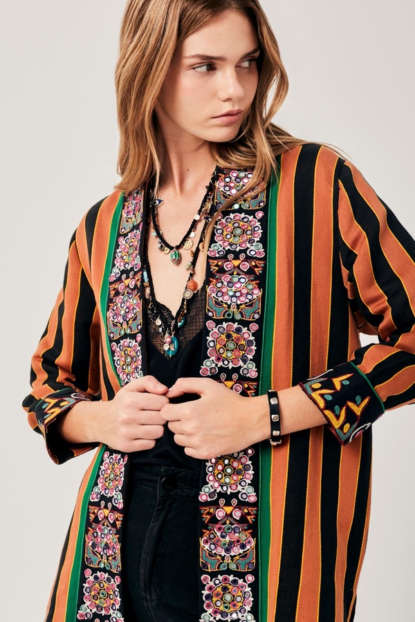 SACO IKAT BLOODSTONE