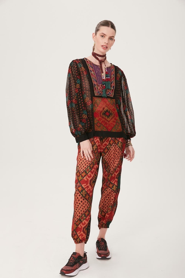 Camisa Gandha Ani Print