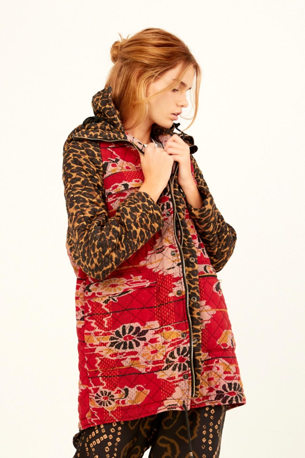 Campera Paisley Patchwork