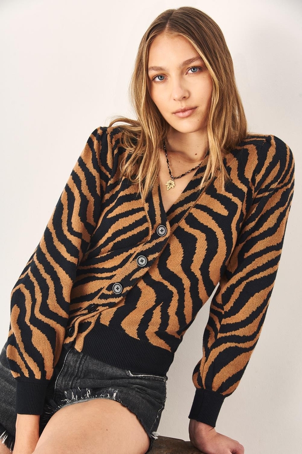Cardigan Zebra