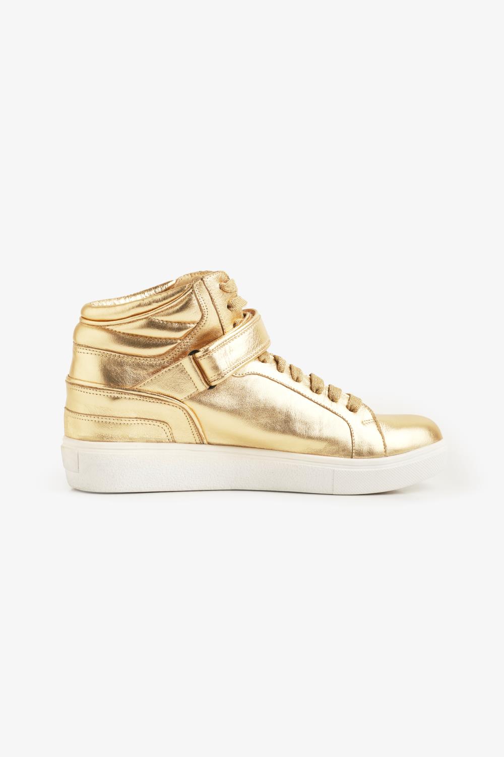 zapatilla bow golden